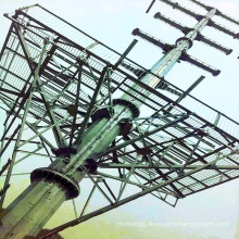 220kv Einständer Terminal Stromübertragung Stahl Turm